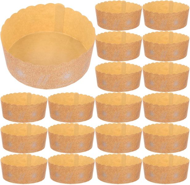 14cm Diameter Greaseproof Decorative Baking Cups Party Home Use