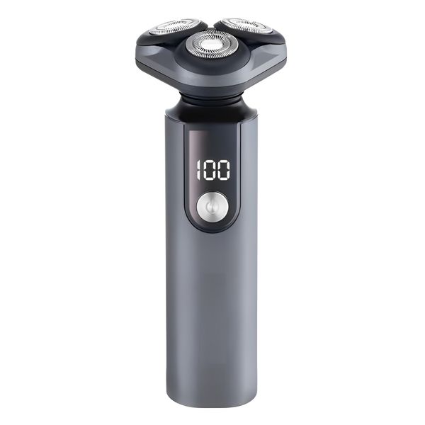 Electronic Shaver for Men 3-Blade Rotary Shaving System IPX7 Waterproof