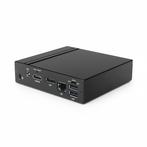 Giada Fanless Mini PC N3350, 4GB RAM, 64GB SSD, HDMI &amp; DP Outputs