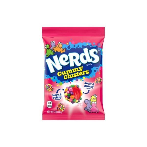 Nerds Gummy Clusters Pegbag 141g