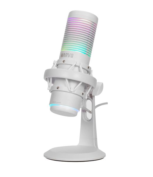 MARVO MIC-07 Blast 60 Gaming Microphone - White