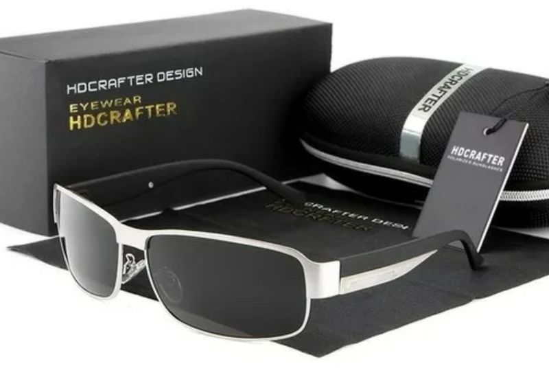 HDCRAFTER Design Men's Scorpion Polarised Sunglasses Black