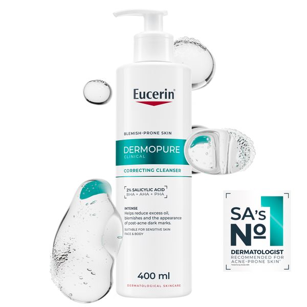 Eucerin DERMOPURE CLINICAL Correcting Cleansing Gel, 400ml