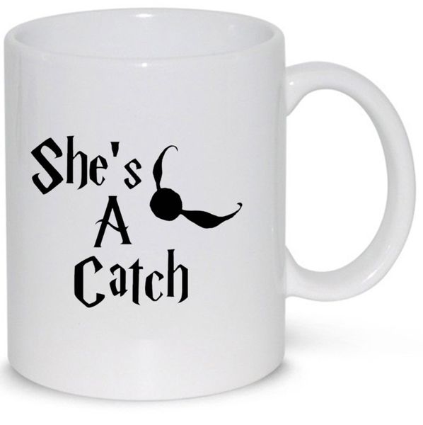 She Is A Catch Harry Potter Gift Coffee Mug (11Oz Standard Size)