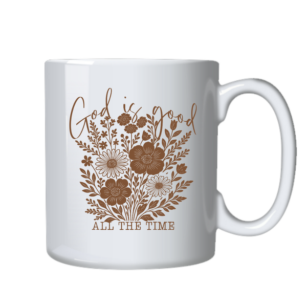 God is Good Christian Positive Mug - Ideal Gift for Birthday Christmas 402