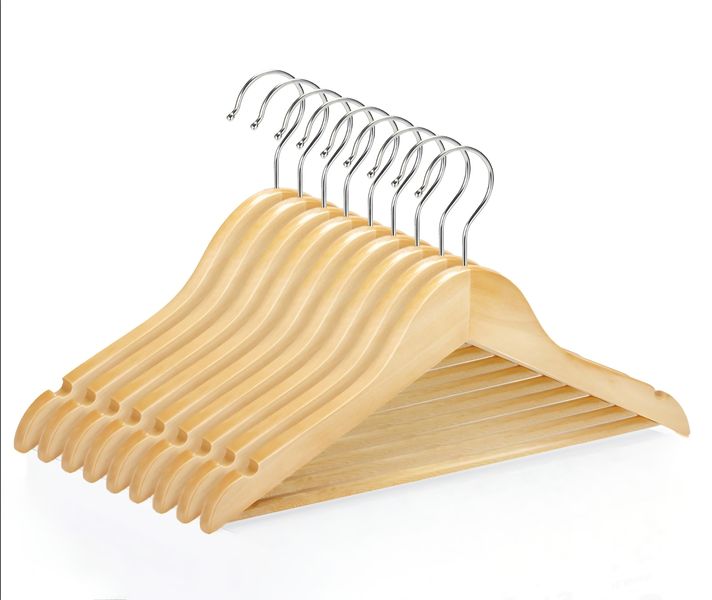 Selphies Kiddies Wooden Hanger - Pack of 10