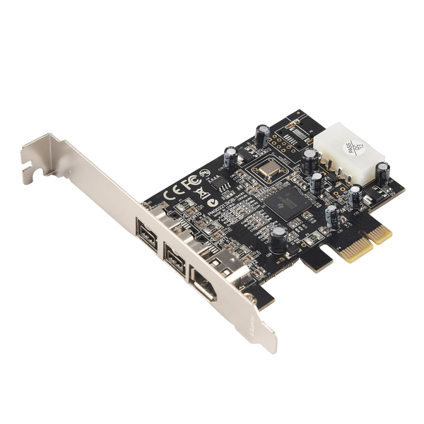 Sy-Pex30016 3 Port Ieee 1394 Firewire 1394B &amp; 1394A Pcie 1 1 X1 Card