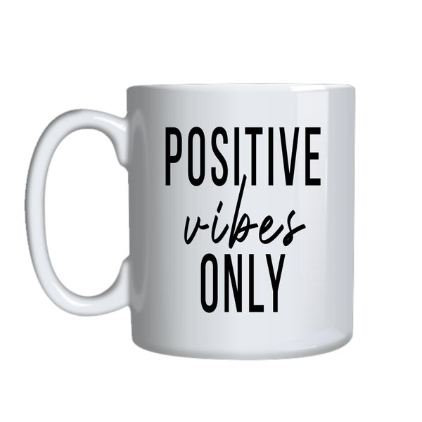 Vibes Coffee Mugs Trendy Motivational Graphic Cup Design Present 045
