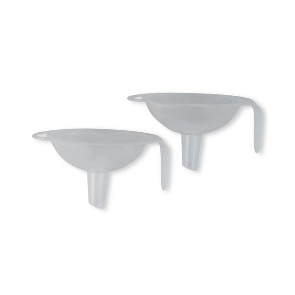 Titiz - Funnel - Kitchen Accessories - Handled - BPA Free Plastic 2 Pack