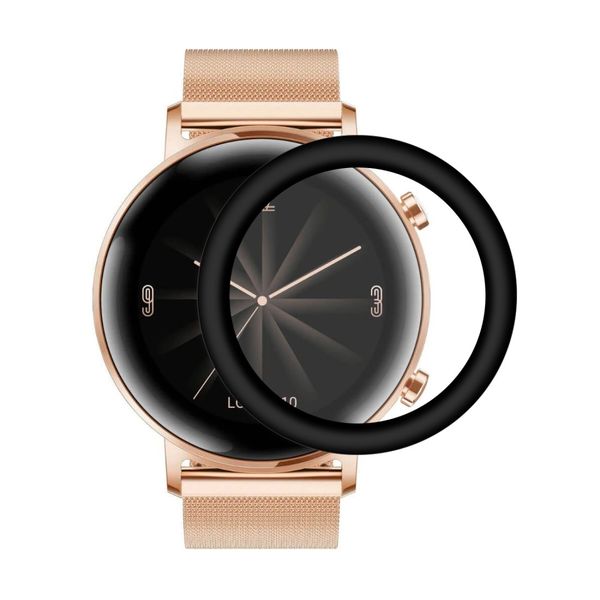 CellTime Huawei Watch GT2 Elegant 42mm Full Tempered Glass Screen Guard