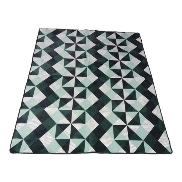 SMTE - Quality Modern 2m Geometric Design Super Soft Rug JY10
