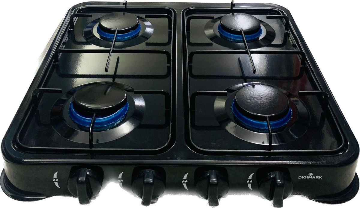 Stainless Steel Top Cover Digimark 4-Burner Gas Stove | Shop Today. Get ...