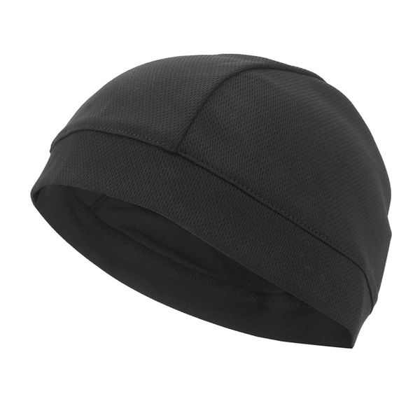 Men's &amp; Women's Under-Helmet Cycling Skull Cap - Black