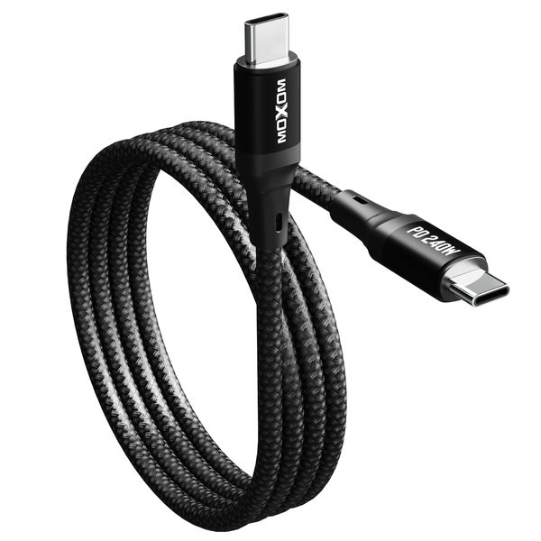 MOXOM MX-CB158 240W PD 3.1 Type-C to Type-C Cable (1.2m)