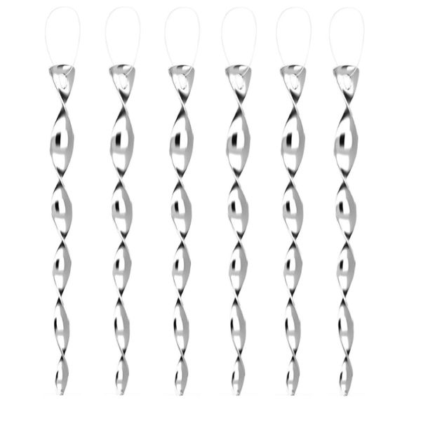 Garden Spiral Bird Repellent Rod Set of 6