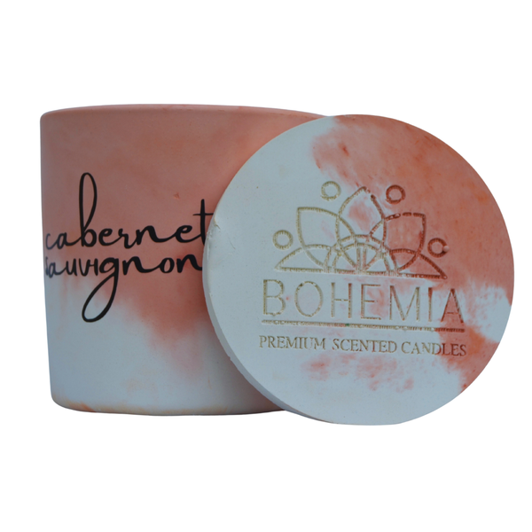 300ml Scented Candle - Cabernet Sauvignon -Bohemia Candles