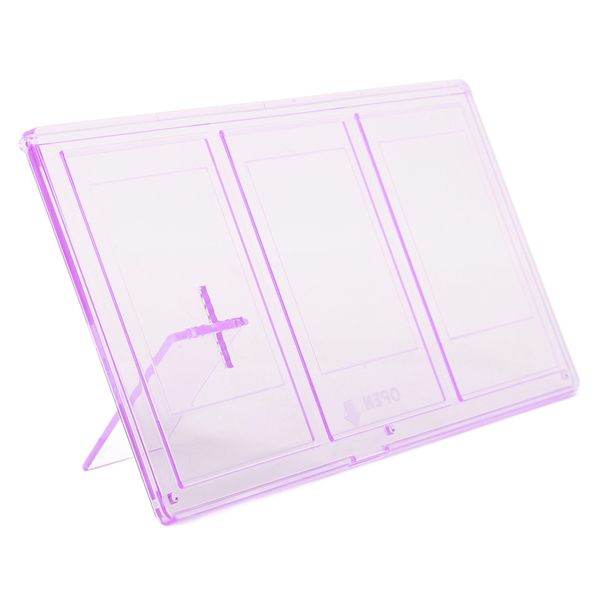 3 Opening Acrylic Photo Frame Purple