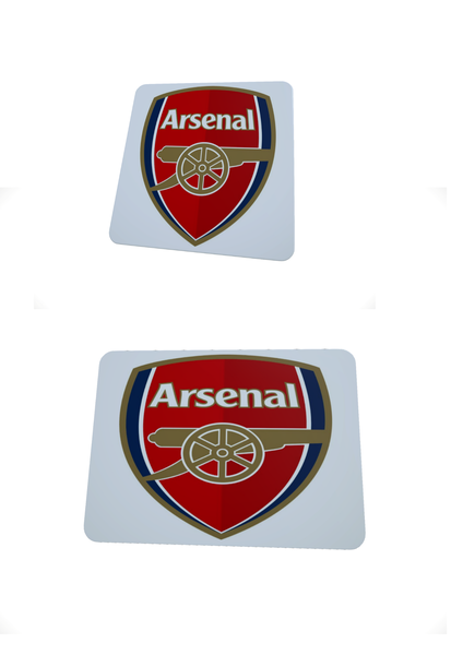 Arsenal - Mouse Pad and Coaster Set