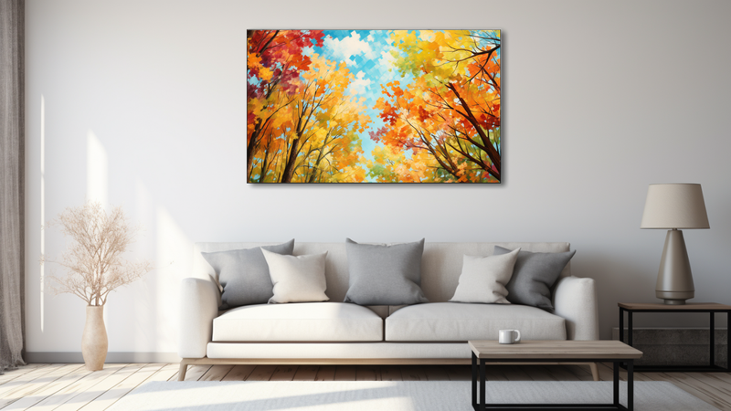 Canvas Wall Art - Enchanted Forest Abstract - HD0408