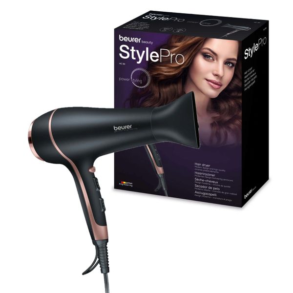 Beurer Germany Hair Dryer: Professional Blow Dryer &amp; Nozzle. 2400 W. HC 30