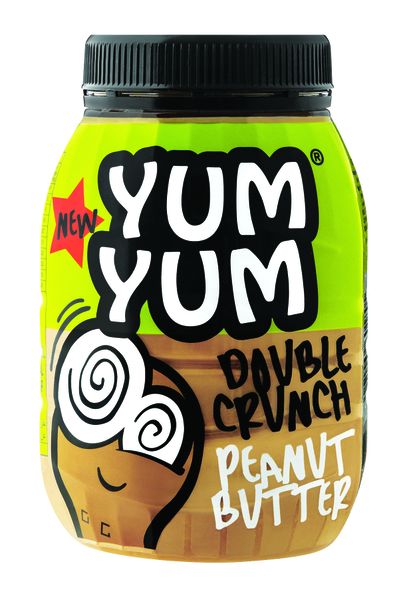 YUM YUM Double Crunch Peanut Butter 800g