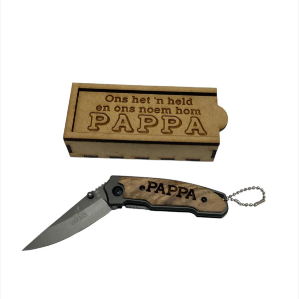 The Knörr Collection - Engraved Gerber Folding Pocket Knife - Gift Pappa