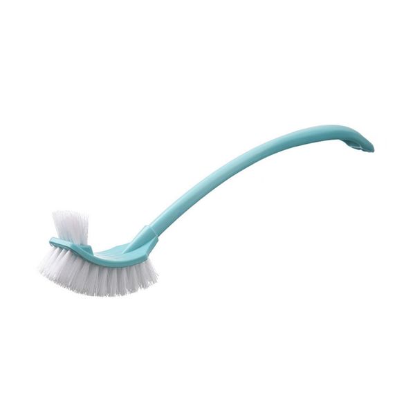 Long Handle Toilet Brush - Curved Deep Cleaning Design