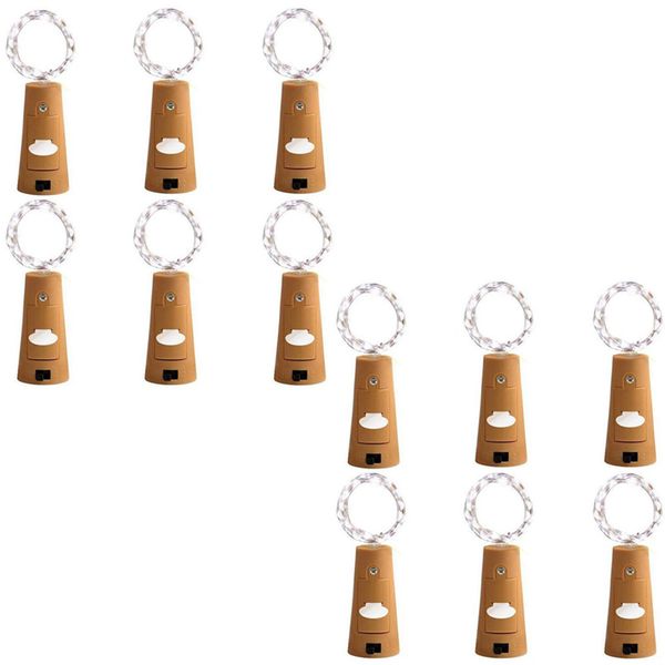 Wine Bottle Cork Lights String Fairy Lights - Pack Of 12