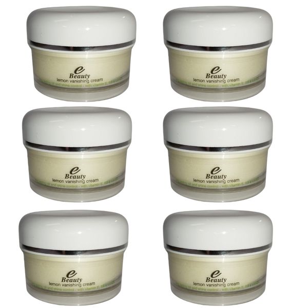 E-Beauty Vanishing Cream 50ml - Lemon Pack of 6