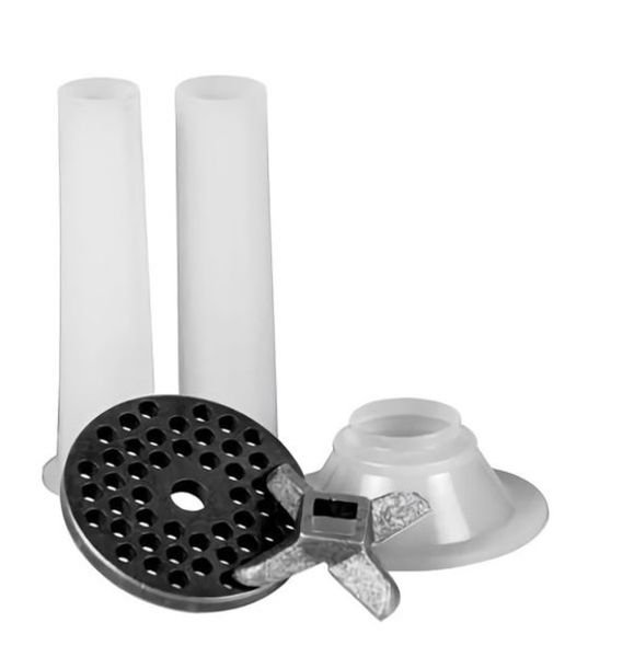 Size 10 Mincer-Knife &amp; Plate with Sausage Maker - Home Meat Prep Solution