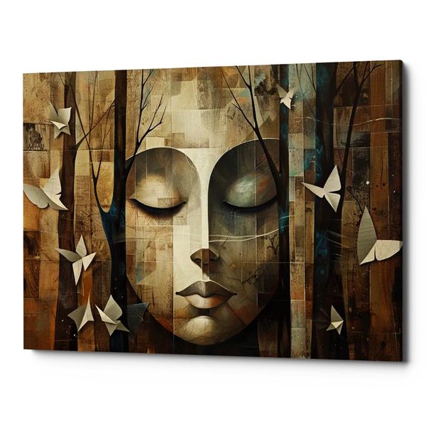 Canvas Art - Deeper Thoughts Canvas Print Wall Art Decor