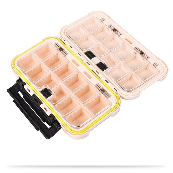 Plast Fishing Tackle Box Waterproof Storage Case for Hook Tool Organization
