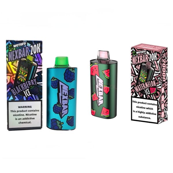 Wotofo NexBar 20000 Disposable Vape - Blackberry &amp; Watermelon (Pack of 2)