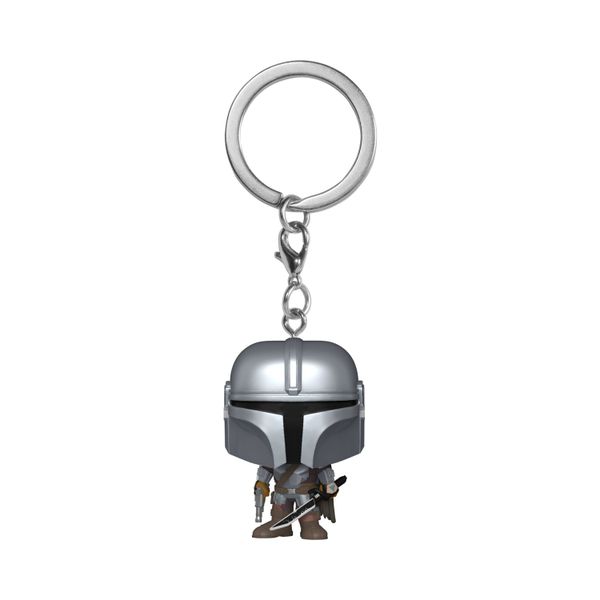 Funko Pocket Pop! Keychain: Star Wars - The Mandalorian With Darksaber