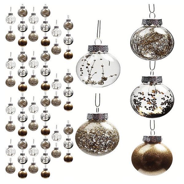 60PCS Festival Decorative Balloons Birthday Ornaments Gifts Hanging Baubles