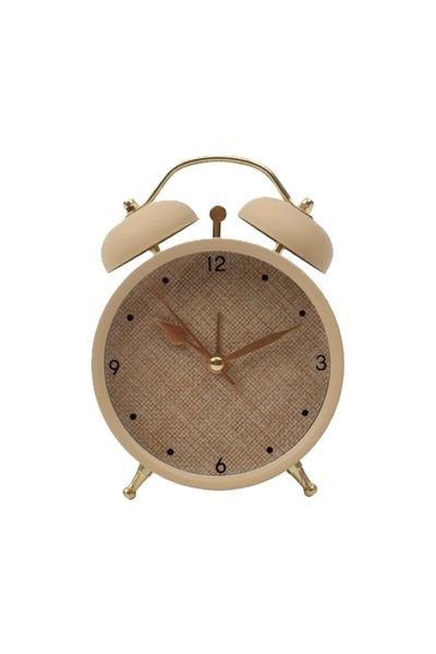 Twin Bell Clock - 10 x 14cm