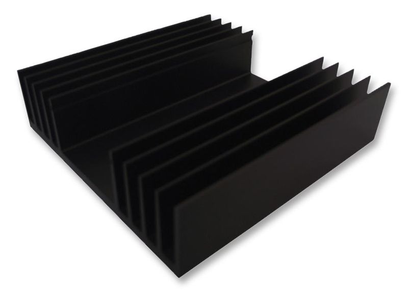 Fischer Elektronik (SK 04/100 SA) Heat Sink, Standard Extruded, 1.5 °C/W