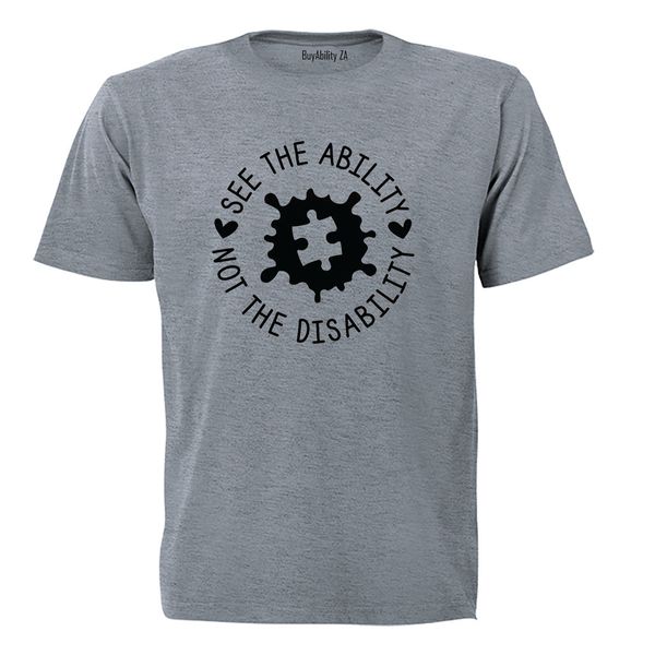 See The Ability - Autism - Adults - T-Shirt