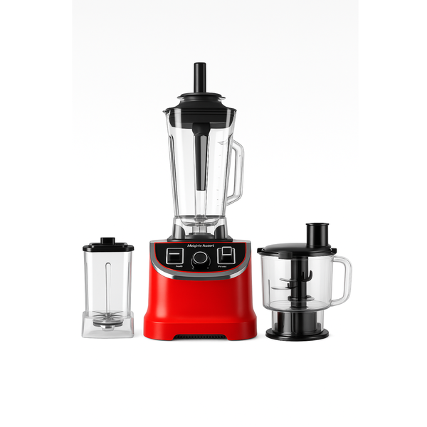 6600W Mixer Grinder Blender with 3L Jug, Multi-Function Kitchen Appliance