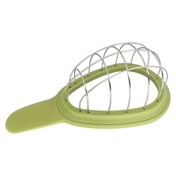 Stainless Steel Avocado Cutter &amp; Dicer Tool - Green