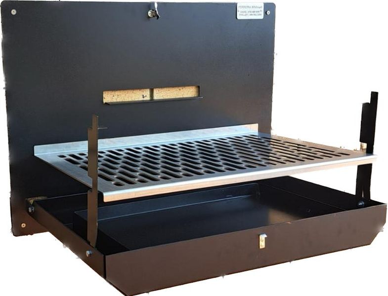 Fold-Up Wall Mount Braai