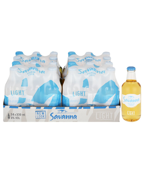 Savanna - Light Cider - 24 x 330ml