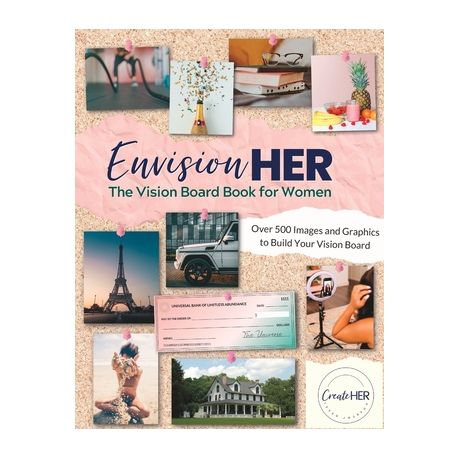 EnvisionHER: The Vision Board Book for Women Image