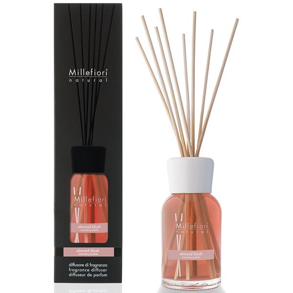 Millefiori Almond Blush 100ml Natural Reed Diffuser