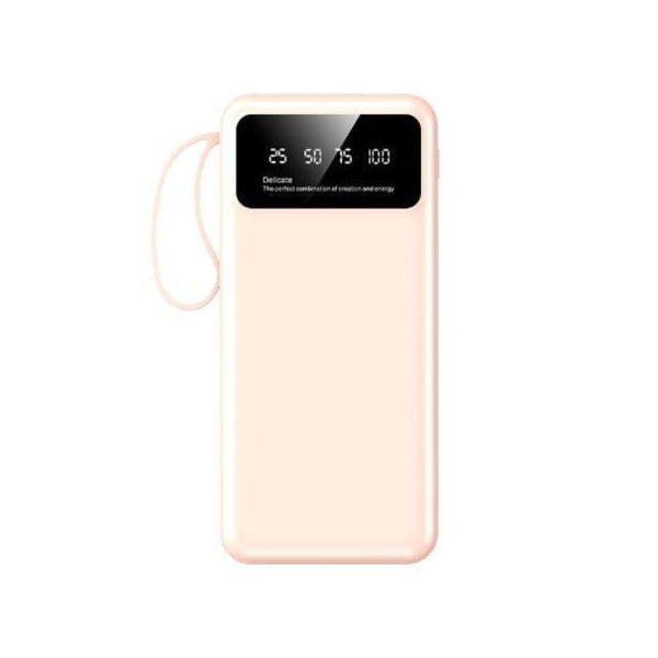 Pink Portable Charger 20000mAh 5V/3A Power Bank