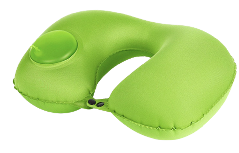 U-Shaped Travel Neck Pillow Inflatable &amp; Foldable