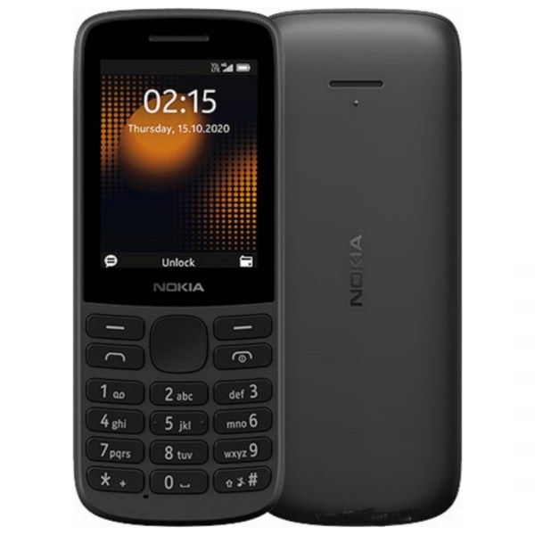 Nokia 215 4G - Black(Vodacom Locked)
