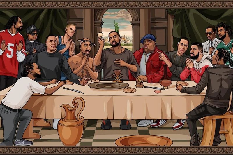 The Last Supper Of Hip Hop Poster