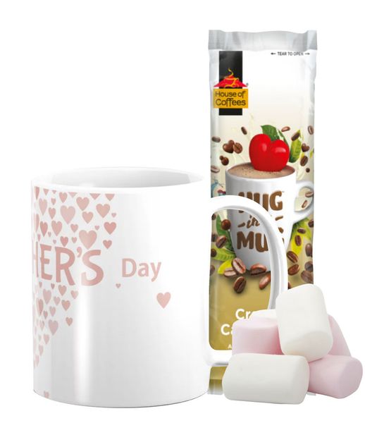 Pappa Joe Hug Mug - Happy Mother's Day Hearts