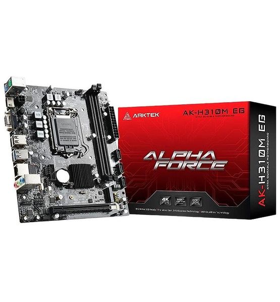 Arktek Intel H310 Motherboard LGA1151